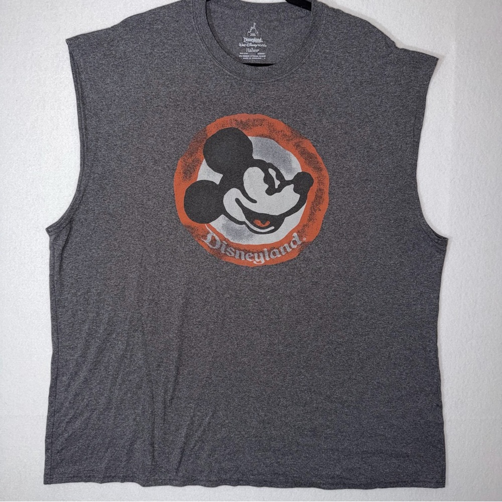 Men's Sleeveless Disneyland Resort Mickey Mouse T-Shirt